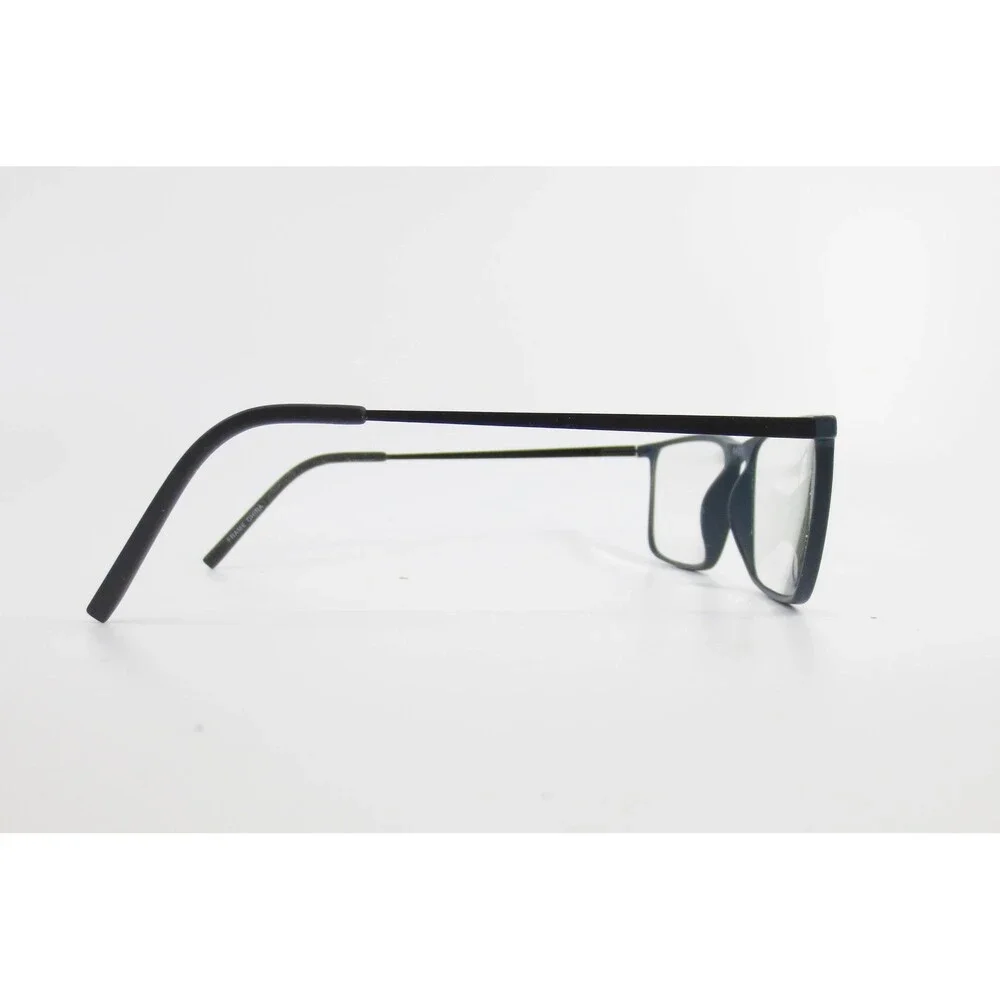 Modern Blue Rectangular Eyeglass Frames MP 20202 54-16-150 Matte Finish